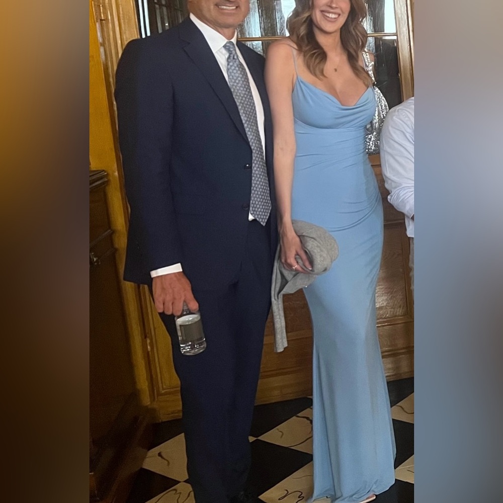 Katie May Surreal Gown in French Blue